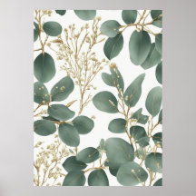 Eucalyptus Leaves Pattern