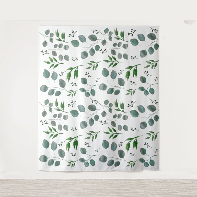 Eucalyptus leaves tapestry (Front)