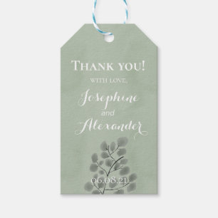 Eucalyptus Leaves Theme Gift Tags