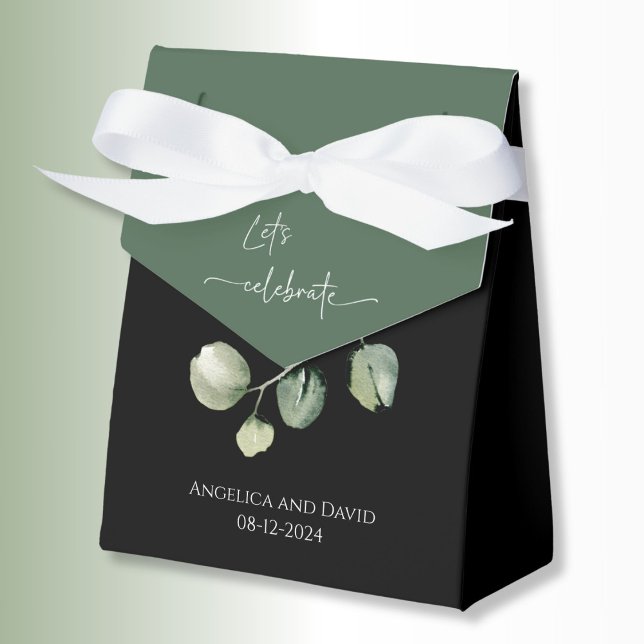 Eucalyptus Let's celebrate Black Favour Box (Creator Uploaded)