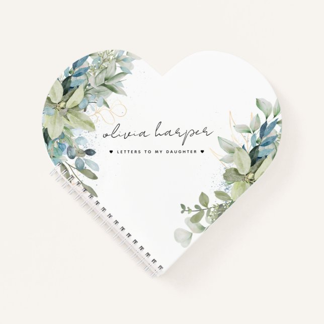 Eucalyptus Letters to My Daughter Memory Journal (Front)