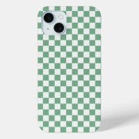 Eucalyptus mist chequerboard pattern