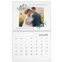 Eucalyptus Newlywed Wedding Photography Collage