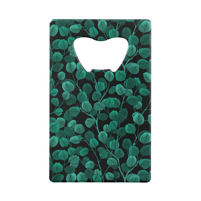 Eucalyptus on black (Front)