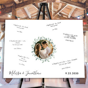 Eucalyptus Photo Alternative Wedding Guest Book