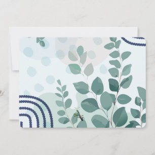 Eucalyptus Praying Mantis Australian Botanical Art Invitation