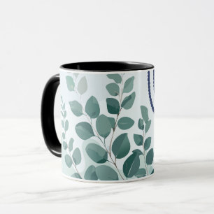 Eucalyptus Praying Mantis Australian Botanical Art Mug