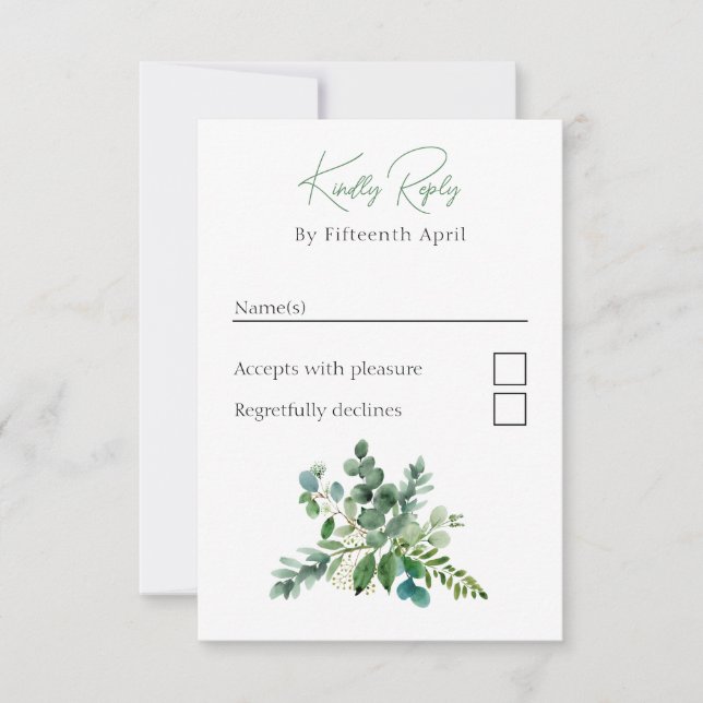 Eucalyptus RSVP (Front)