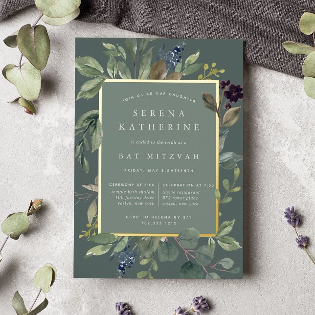 Eucalyptus & Sage Bat Mitzvah (Creator Uploaded)