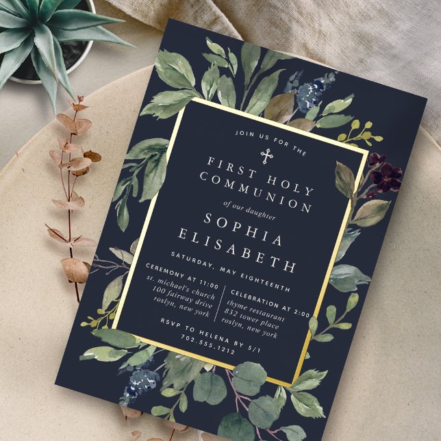 Eucalyptus & Sage First Holy Communion (Creator Uploaded)