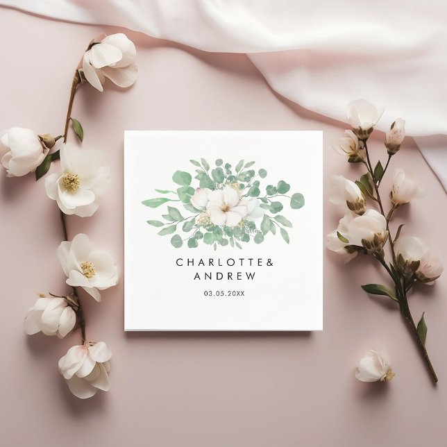 Eucalyptus simpel  elegant   napkin (Creator Uploaded)