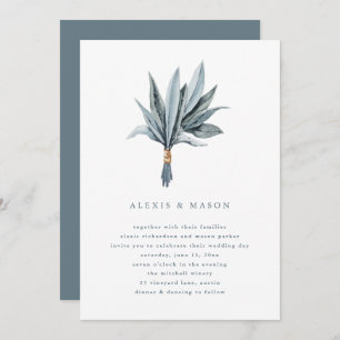 Eucalyptus Simplicity   Wedding Invitation