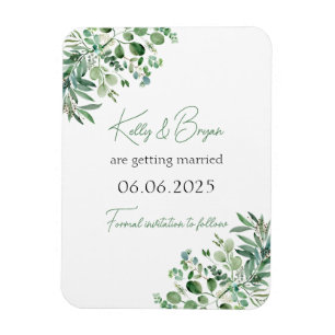 Eucalyptus Suite - Save the Date Magnet