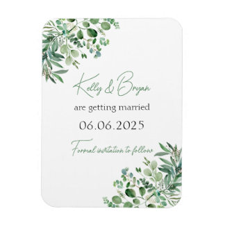 Eucalyptus Suite - Save the Date Magnet