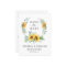 Eucalyptus Sunflower PHOTO Wedding Save the Date
