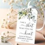 Eucalyptus Take a Shot We're Tying the Knot Gift Tags<br><div class="desc">Eucalyptus Take a Shot We're Tying the Knot Gift Tags.</div>