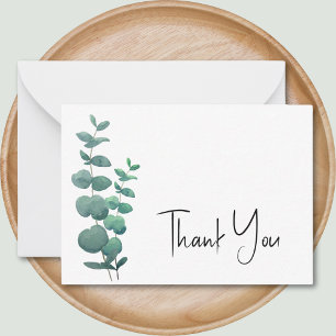 Eucalyptus Thank You  Card