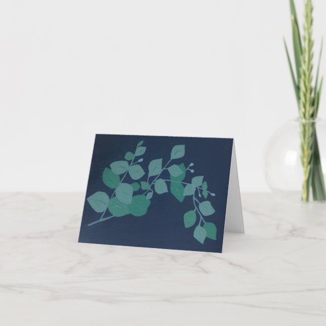 Eucalyptus Thank You Card (Front)
