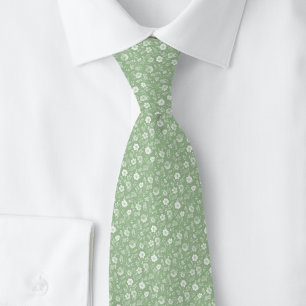 Eucalyptus Tiny Flowers Tie