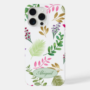 Eucalyptus Watercolor Botanical iPhone / iPad case