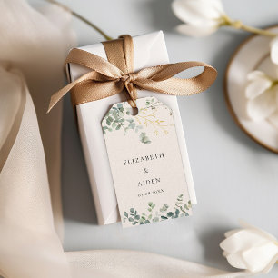 Eucalyptus Wedding Gift Tags