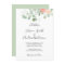 Eucalyptus Wedding Invitation Rustic Greenery Boho
