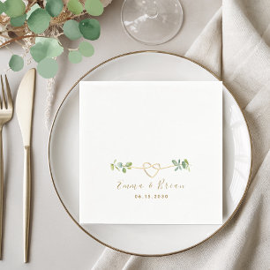 Eucalyptus Wedding Napkins