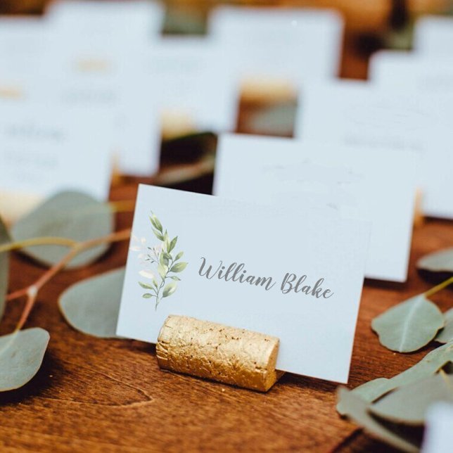 Eucalyptus  Wedding Table Numbers (Eucalyptus table numbers)