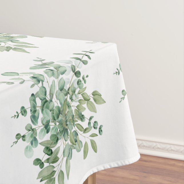 Eucalyptus Wedding Tablecloth (In Situ)