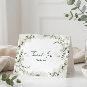 Eucalyptus Wedding Thank You Card