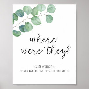 Eucalyptus - Where Were They Poster