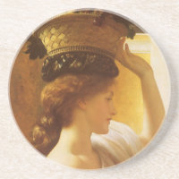 Eucharis - Girl With a Basket of Fruit by Leighton