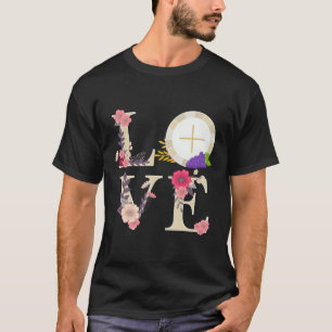 Eucharist Host Catholic 1St Holy Communion Gifts F T-Shirt