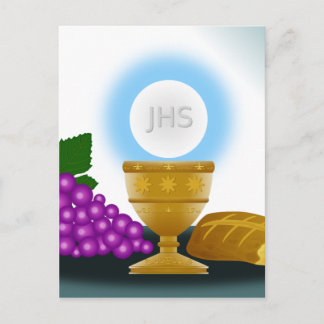eucharist postcard