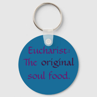 Eucharist: TOSF - Key Chain - Teal/Purple