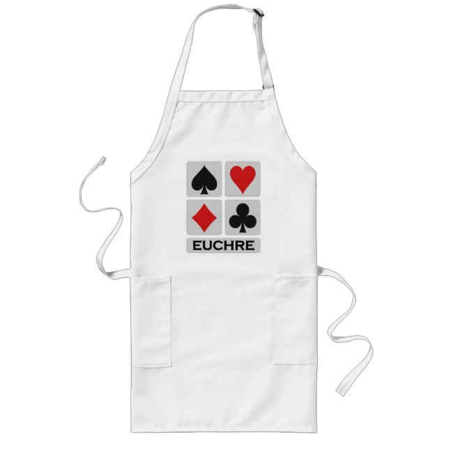 Euchre apron - choose style & colour (Front)