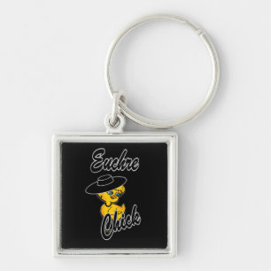Euchre Chick #4 Key Ring