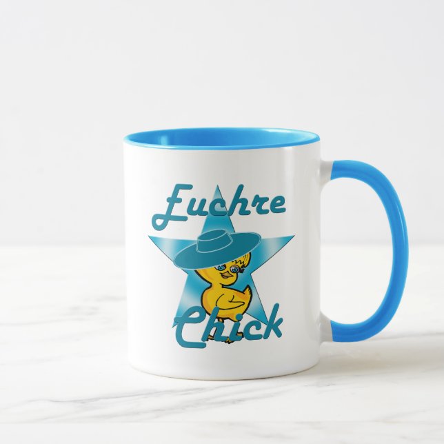 Euchre Chick #7 Mug (Right)