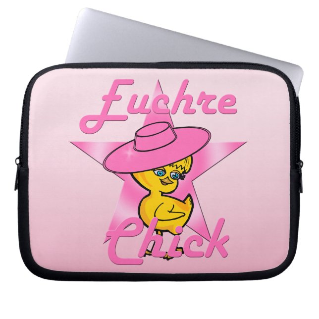 Euchre Chick #8 Laptop Sleeve (Front)