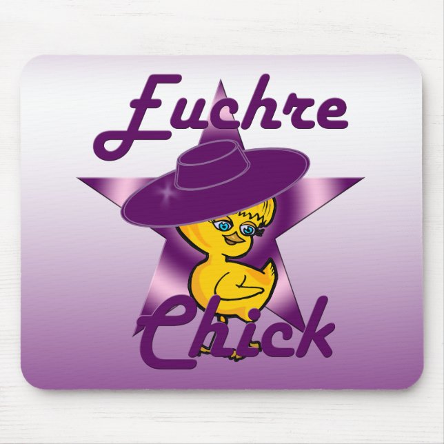 Euchre Chick #9 Mouse Pad (Front)