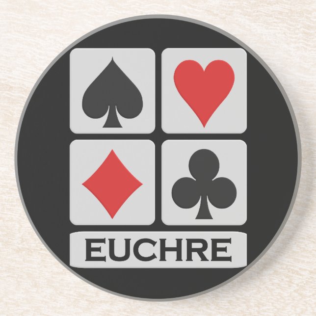 Euchre coaster (Front)