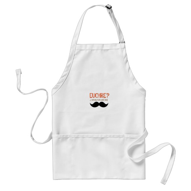 EUCHRE? I Never Even Met Her! Standard Apron (Front)