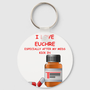 EUCHRE KEY RING