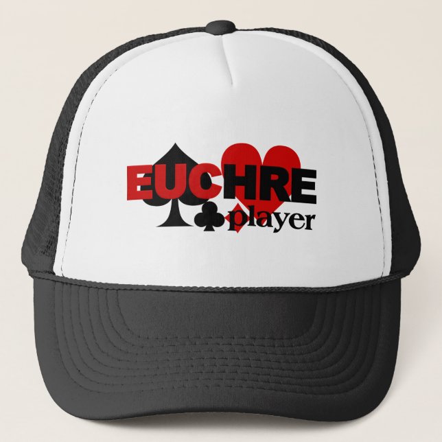 Euchre Player hat (Front)