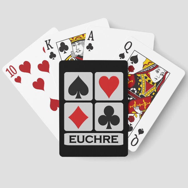 Euchre Player playing cards (Back)