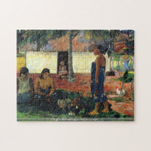 Eugène Henri Paul Gauguin - Whya are you Angry Jigsaw Puzzle