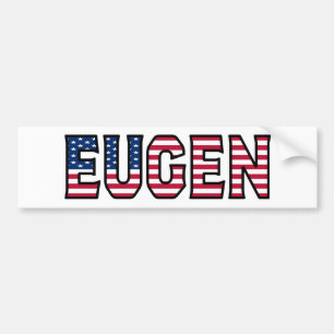 Eugen Name Vorname USA Aufkleber Sticker Auto