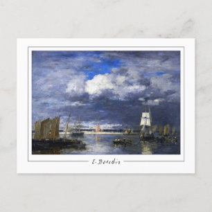 Eugène Boudin #13-2 - Fine Art Postcard