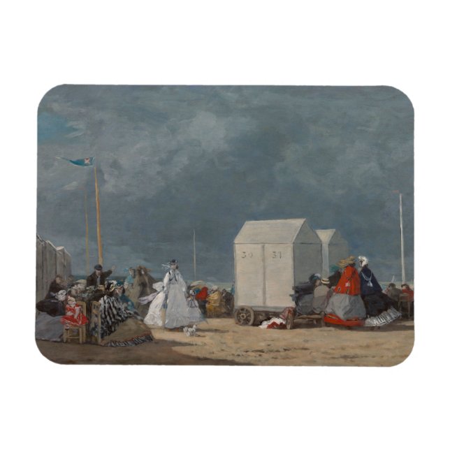 Eugene Boudin - Approaching Storm Magnet (Horizontal)