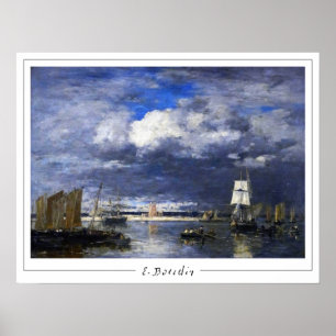 Eugène Boudin Zedign Art Poster #13-2